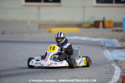 21/02/2010 : 1ère manche du Trophée Vincent Sanchez à Lavelanet (photos Antoine Camblor) 2010 — karting