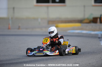 21/02/2010 : 1ère manche du Trophée Vincent Sanchez à Lavelanet (photos Antoine Camblor) 2010 — karting