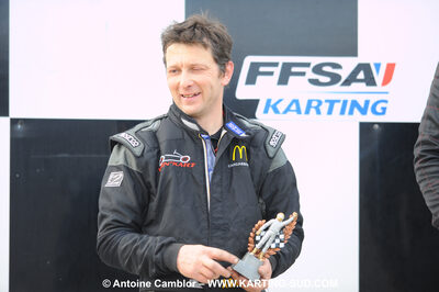 Michel PHILIPPE — 21/02/2010 : 1ère manche du Trophée Vincent Sanchez à Lavelanet (photos Antoine Camblor) 2010 — karting