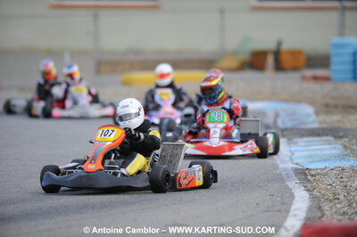 21/02/2010 : 1ère manche du Trophée Vincent Sanchez à Lavelanet (photos Antoine Camblor) 2010 — karting