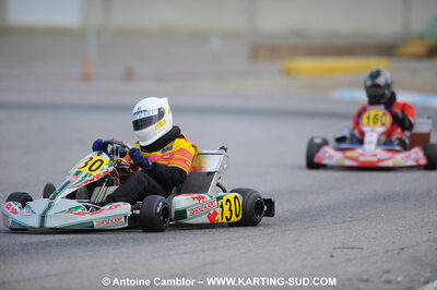 21/02/2010 : 1ère manche du Trophée Vincent Sanchez à Lavelanet (photos Antoine Camblor) 2010 — karting