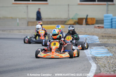 21/02/2010 : 1ère manche du Trophée Vincent Sanchez à Lavelanet (photos Antoine Camblor) 2010 — karting