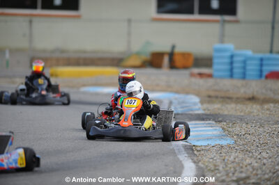 21/02/2010 : 1ère manche du Trophée Vincent Sanchez à Lavelanet (photos Antoine Camblor) 2010 — karting