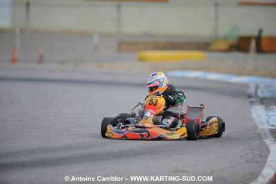 21/02/2010 : 1ère manche du Trophée Vincent Sanchez à Lavelanet (photos Antoine Camblor) 2010 — karting