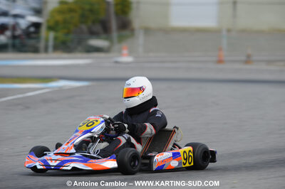 21/02/2010 : 1ère manche du Trophée Vincent Sanchez à Lavelanet (photos Antoine Camblor) 2010 — karting