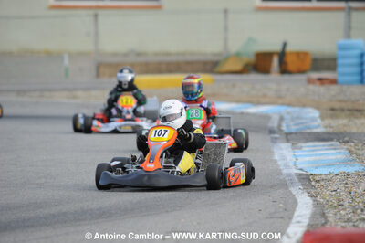 21/02/2010 : 1ère manche du Trophée Vincent Sanchez à Lavelanet (photos Antoine Camblor) 2010 — karting