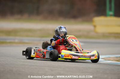 21/02/2010 : 1ère manche du Trophée Vincent Sanchez à Lavelanet (photos Antoine Camblor) 2010 — karting