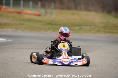 21/02/2010 : 1ère manche du Trophée Vincent Sanchez à Lavelanet (photos Antoine Camblor) 2010 — karting