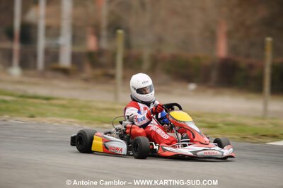 21/02/2010 : 1ère manche du Trophée Vincent Sanchez à Lavelanet (photos Antoine Camblor) 2010 — karting