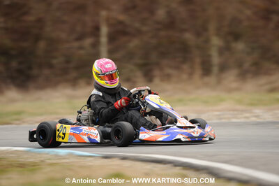 21/02/2010 : 1ère manche du Trophée Vincent Sanchez à Lavelanet (photos Antoine Camblor) 2010 — karting