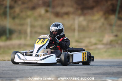 21/02/2010 : 1ère manche du Trophée Vincent Sanchez à Lavelanet (photos Antoine Camblor) 2010 — karting