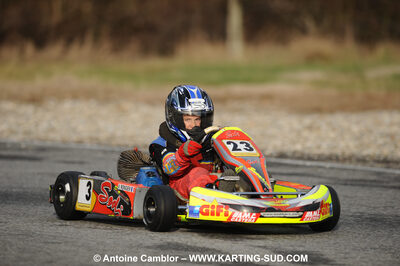 21/02/2010 : 1ère manche du Trophée Vincent Sanchez à Lavelanet (photos Antoine Camblor) 2010 — karting