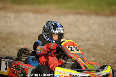 21/02/2010 : 1ère manche du Trophée Vincent Sanchez à Lavelanet (photos Antoine Camblor) 2010 — karting