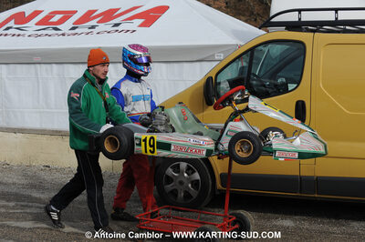 21/02/2010 : 1ère manche du Trophée Vincent Sanchez à Lavelanet (photos Antoine Camblor) 2010 — karting