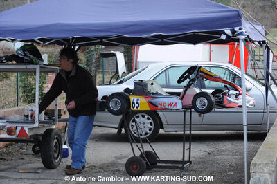 21/02/2010 : 1ère manche du Trophée Vincent Sanchez à Lavelanet (photos Antoine Camblor) 2010 — karting
