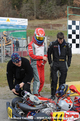 21/02/2010 : 1ère manche du Trophée Vincent Sanchez à Lavelanet (photos Antoine Camblor) 2010 — karting