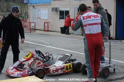 21/02/2010 : 1ère manche du Trophée Vincent Sanchez à Lavelanet (photos Antoine Camblor) 2010 — karting