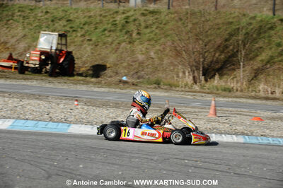 21/02/2010 : 1ère manche du Trophée Vincent Sanchez à Lavelanet (photos Antoine Camblor) 2010 — karting