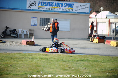 21/02/2010 : 1ère manche du Trophée Vincent Sanchez à Lavelanet (photos Antoine Camblor) 2010 — karting