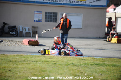 21/02/2010 : 1ère manche du Trophée Vincent Sanchez à Lavelanet (photos Antoine Camblor) 2010 — karting