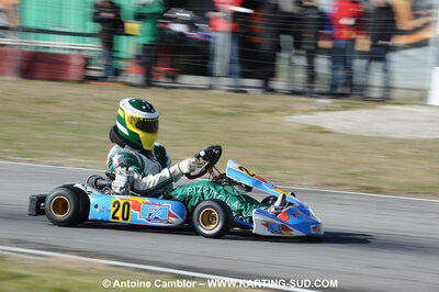 21/02/2010 : 1ère manche du Trophée Vincent Sanchez à Lavelanet (photos Antoine Camblor) 2010 — karting