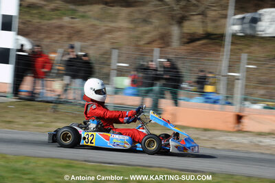 21/02/2010 : 1ère manche du Trophée Vincent Sanchez à Lavelanet (photos Antoine Camblor) 2010 — karting