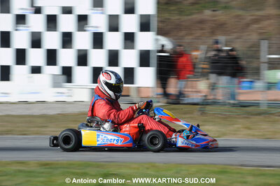 21/02/2010 : 1ère manche du Trophée Vincent Sanchez à Lavelanet (photos Antoine Camblor) 2010 — karting