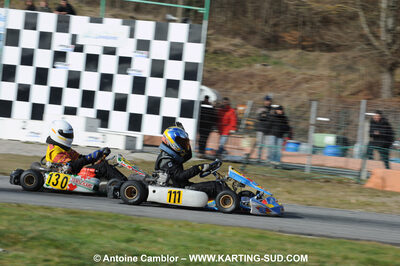 21/02/2010 : 1ère manche du Trophée Vincent Sanchez à Lavelanet (photos Antoine Camblor) 2010 — karting