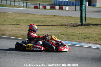 21/02/2010 : 1ère manche du Trophée Vincent Sanchez à Lavelanet (photos Antoine Camblor) 2010 — karting