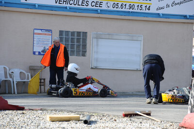 21/02/2010 : 1ère manche du Trophée Vincent Sanchez à Lavelanet (photos Antoine Camblor) 2010 — karting