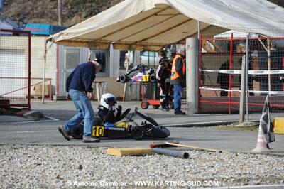 21/02/2010 : 1ère manche du Trophée Vincent Sanchez à Lavelanet (photos Antoine Camblor) 2010 — karting