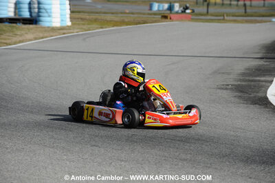 21/02/2010 : 1ère manche du Trophée Vincent Sanchez à Lavelanet (photos Antoine Camblor) 2010 — karting
