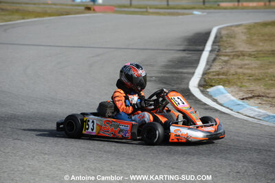 21/02/2010 : 1ère manche du Trophée Vincent Sanchez à Lavelanet (photos Antoine Camblor) 2010 — karting