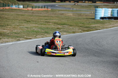 21/02/2010 : 1ère manche du Trophée Vincent Sanchez à Lavelanet (photos Antoine Camblor) 2010 — karting
