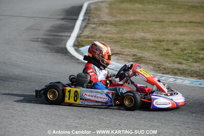 21/02/2010 : 1ère manche du Trophée Vincent Sanchez à Lavelanet (photos Antoine Camblor) 2010 — karting