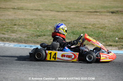 21/02/2010 : 1ère manche du Trophée Vincent Sanchez à Lavelanet (photos Antoine Camblor) 2010 — karting
