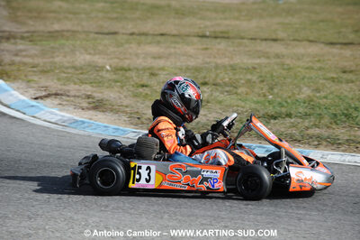 21/02/2010 : 1ère manche du Trophée Vincent Sanchez à Lavelanet (photos Antoine Camblor) 2010 — karting