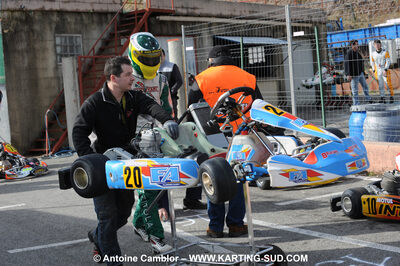 21/02/2010 : 1ère manche du Trophée Vincent Sanchez à Lavelanet (photos Antoine Camblor) 2010 — karting
