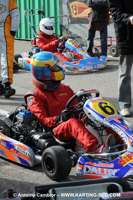 21/02/2010 : 1ère manche du Trophée Vincent Sanchez à Lavelanet (photos Antoine Camblor) 2010 — karting