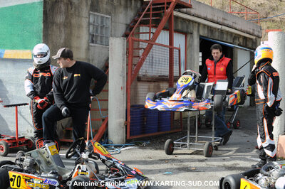 21/02/2010 : 1ère manche du Trophée Vincent Sanchez à Lavelanet (photos Antoine Camblor) 2010 — karting