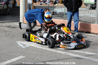 21/02/2010 : 1ère manche du Trophée Vincent Sanchez à Lavelanet (photos Antoine Camblor) 2010 — karting