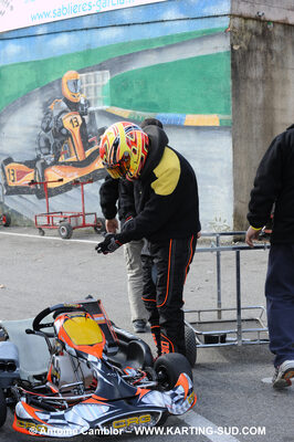 21/02/2010 : 1ère manche du Trophée Vincent Sanchez à Lavelanet (photos Antoine Camblor) 2010 — karting