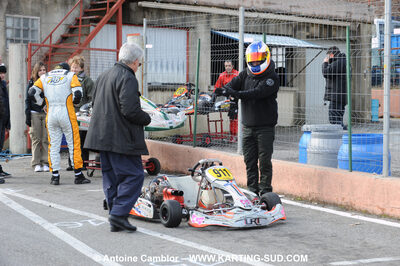 21/02/2010 : 1ère manche du Trophée Vincent Sanchez à Lavelanet (photos Antoine Camblor) 2010 — karting