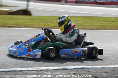 21/02/2010 : 1ère manche du Trophée Vincent Sanchez à Lavelanet (photos Antoine Camblor) 2010 — karting