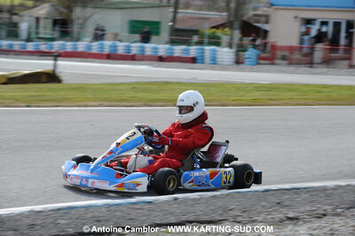 21/02/2010 : 1ère manche du Trophée Vincent Sanchez à Lavelanet (photos Antoine Camblor) 2010 — karting