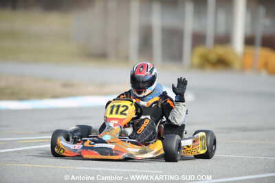 21/02/2010 : 1ère manche du Trophée Vincent Sanchez à Lavelanet (photos Antoine Camblor) 2010 — karting