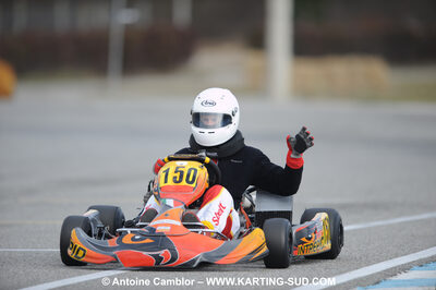 21/02/2010 : 1ère manche du Trophée Vincent Sanchez à Lavelanet (photos Antoine Camblor) 2010 — karting