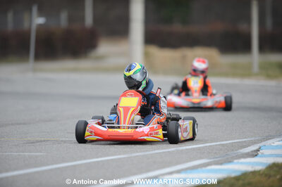 21/02/2010 : 1ère manche du Trophée Vincent Sanchez à Lavelanet (photos Antoine Camblor) 2010 — karting