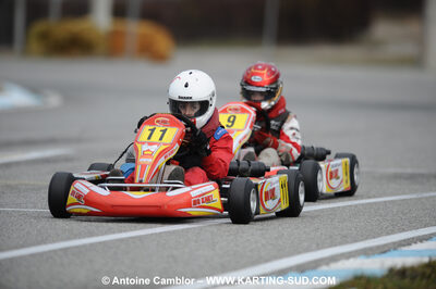 21/02/2010 : 1ère manche du Trophée Vincent Sanchez à Lavelanet (photos Antoine Camblor) 2010 — karting