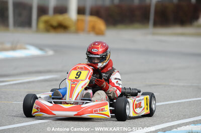 Maxim CHASSAGNE — 21/02/2010 : 1ère manche du Trophée Vincent Sanchez à Lavelanet (photos Antoine Camblor) 2010 — karting